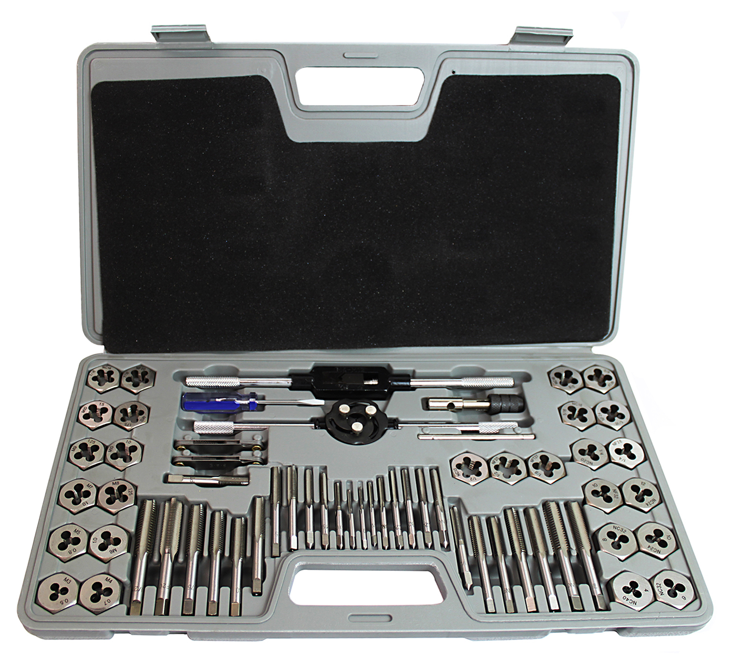 UNC & UNF & Metric Tap & Die 60 Piece Set